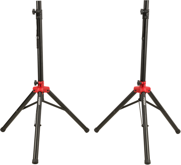 Fender Compact Speaker Stands with Bag, Black