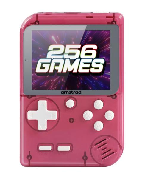 AMSTRAD Console di gioco portatile rosa