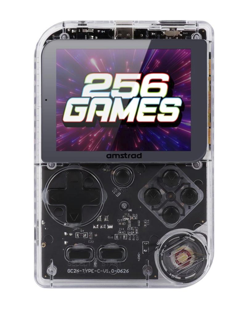 AMSTRAD Console di gioco portatile nero