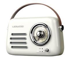 LEDWOOD Diffusore bluetooth retro