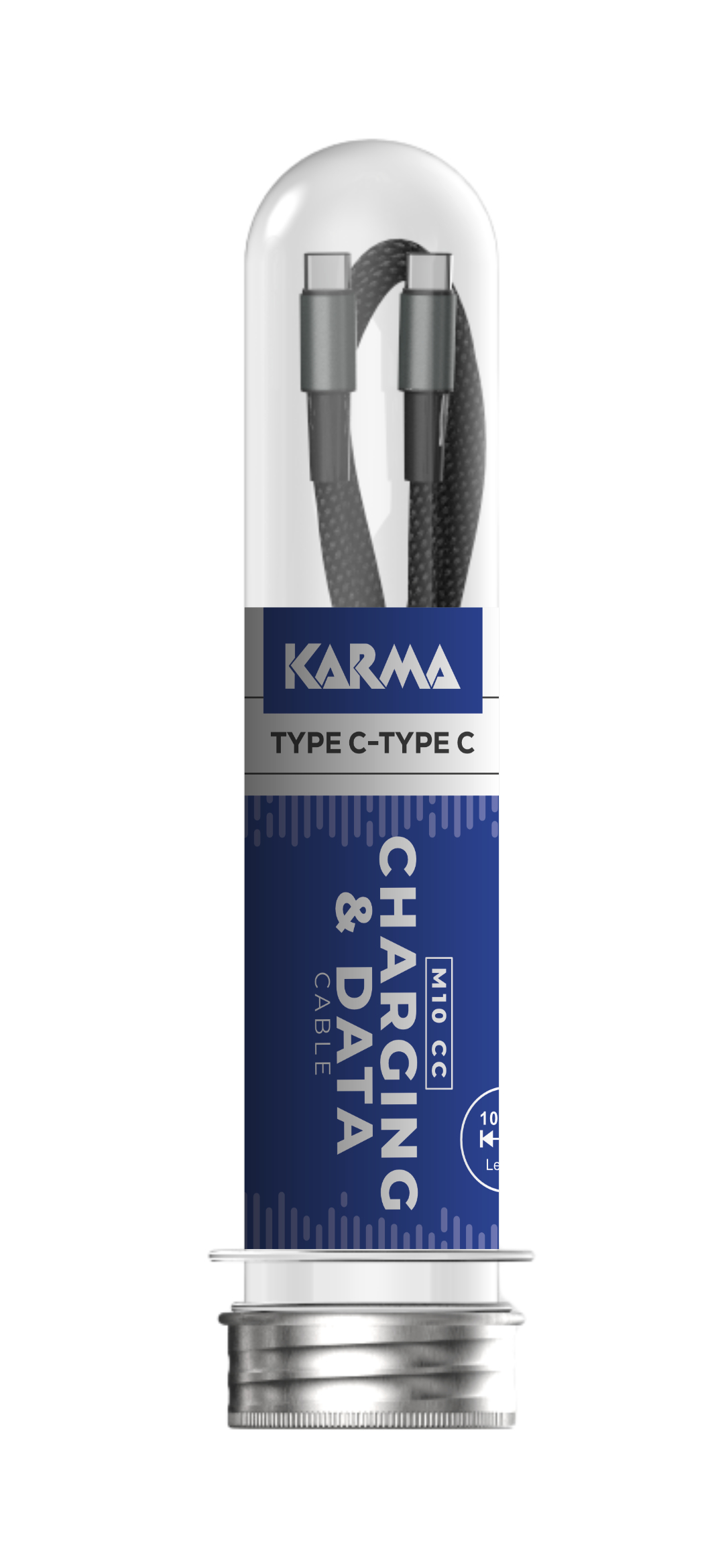 KARMA Cavo di ricarica e dati - TypeC TypeC - 1mt