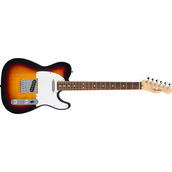 Fender Standard Telecaster®, Laurel Fingerboard, White Pickguard, 3-Color Sunburst