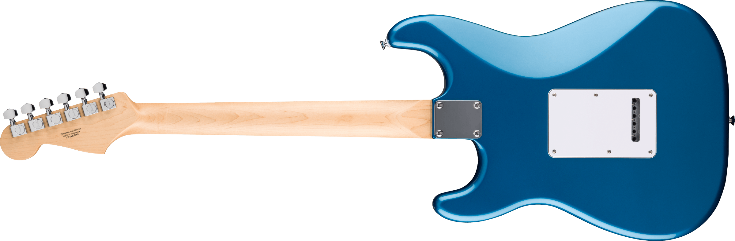 Fender Standard Stratocaster® HSS, Maple Fingerboard, White Pickguard, Aqua Marine Metallic