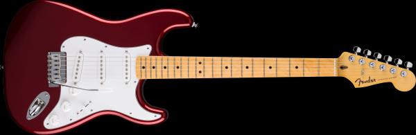 Fender Standard Stratocaster®, Maple Fingerboard, White Pickguard, Candy Cola