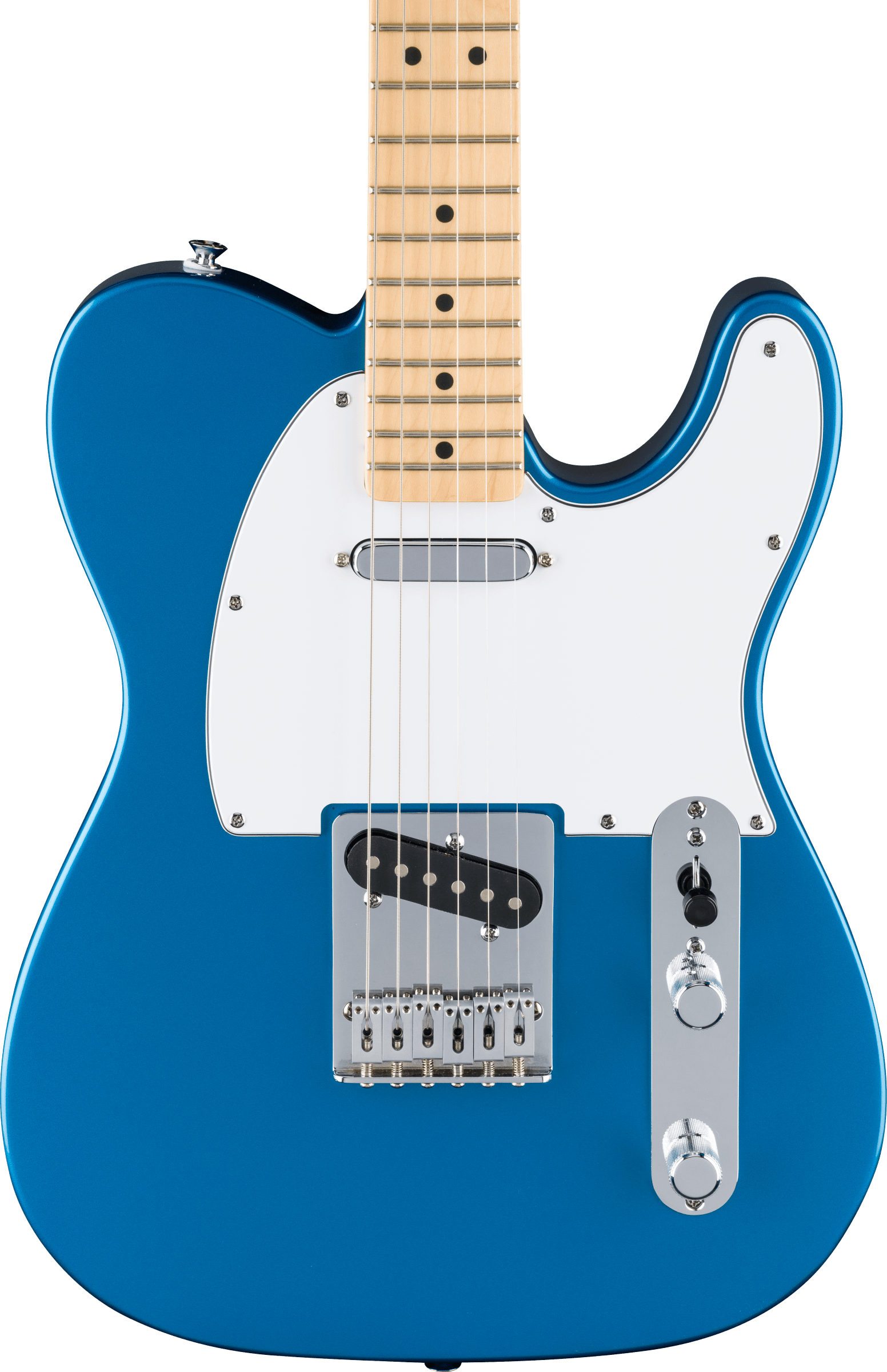 Fender Standard Telecaster®, Maple Fingerboard, White Pickguard, Aqua Marine Metallic