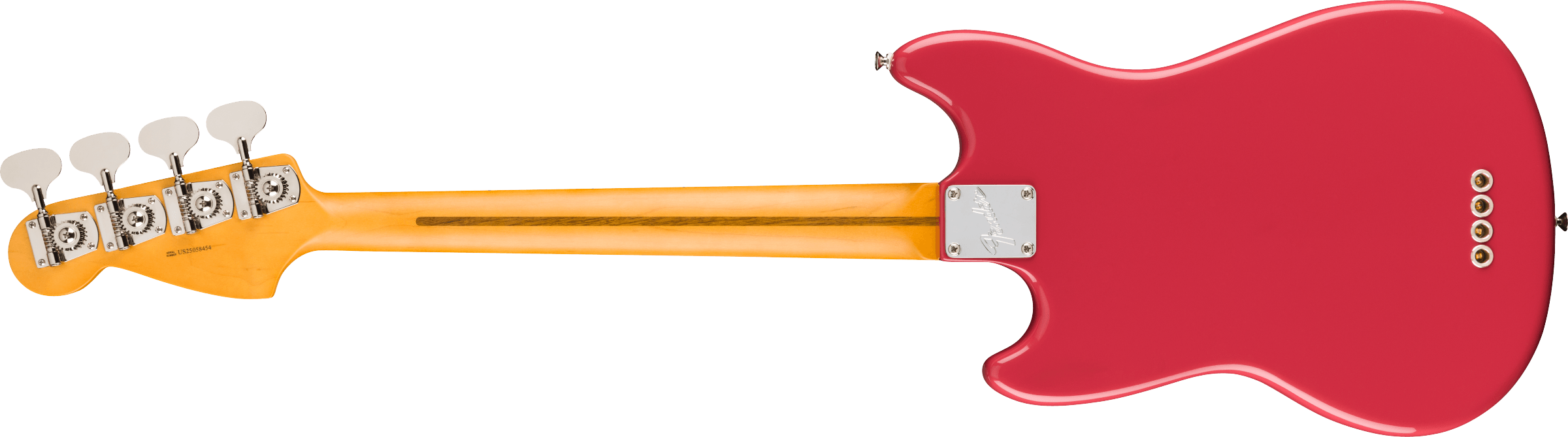 Fender American Professional Classic Mustang Bass®, Maple Fingerboard, Faded Dakota Red