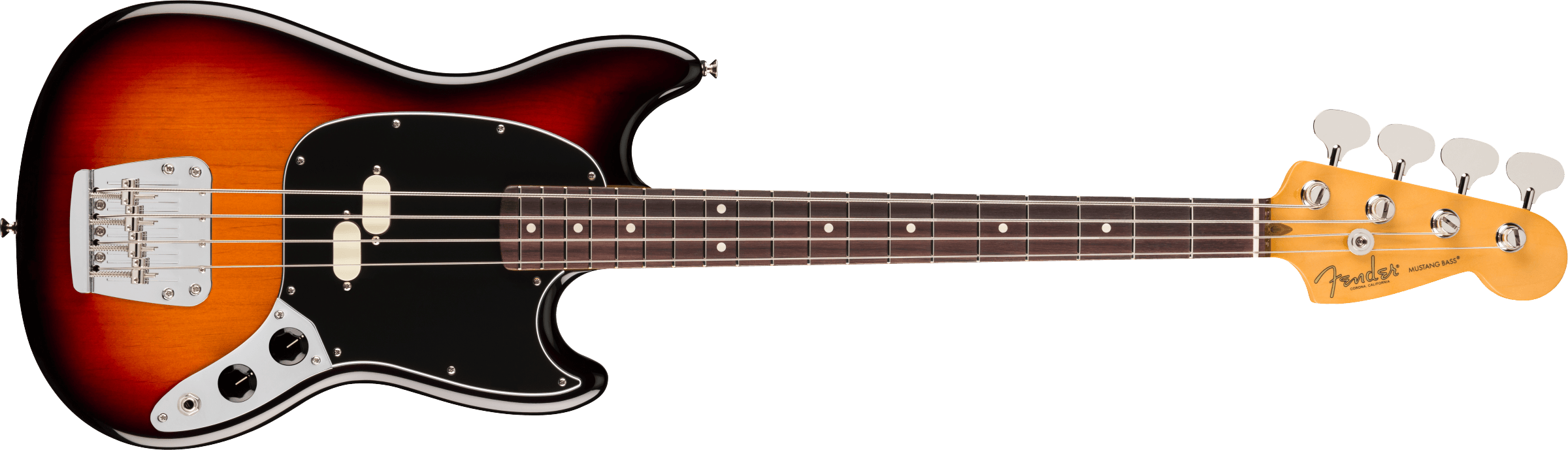 Fender American Professional Classic Mustang Bass®, Rosewood Fingerboard, 3-Color Sunburst