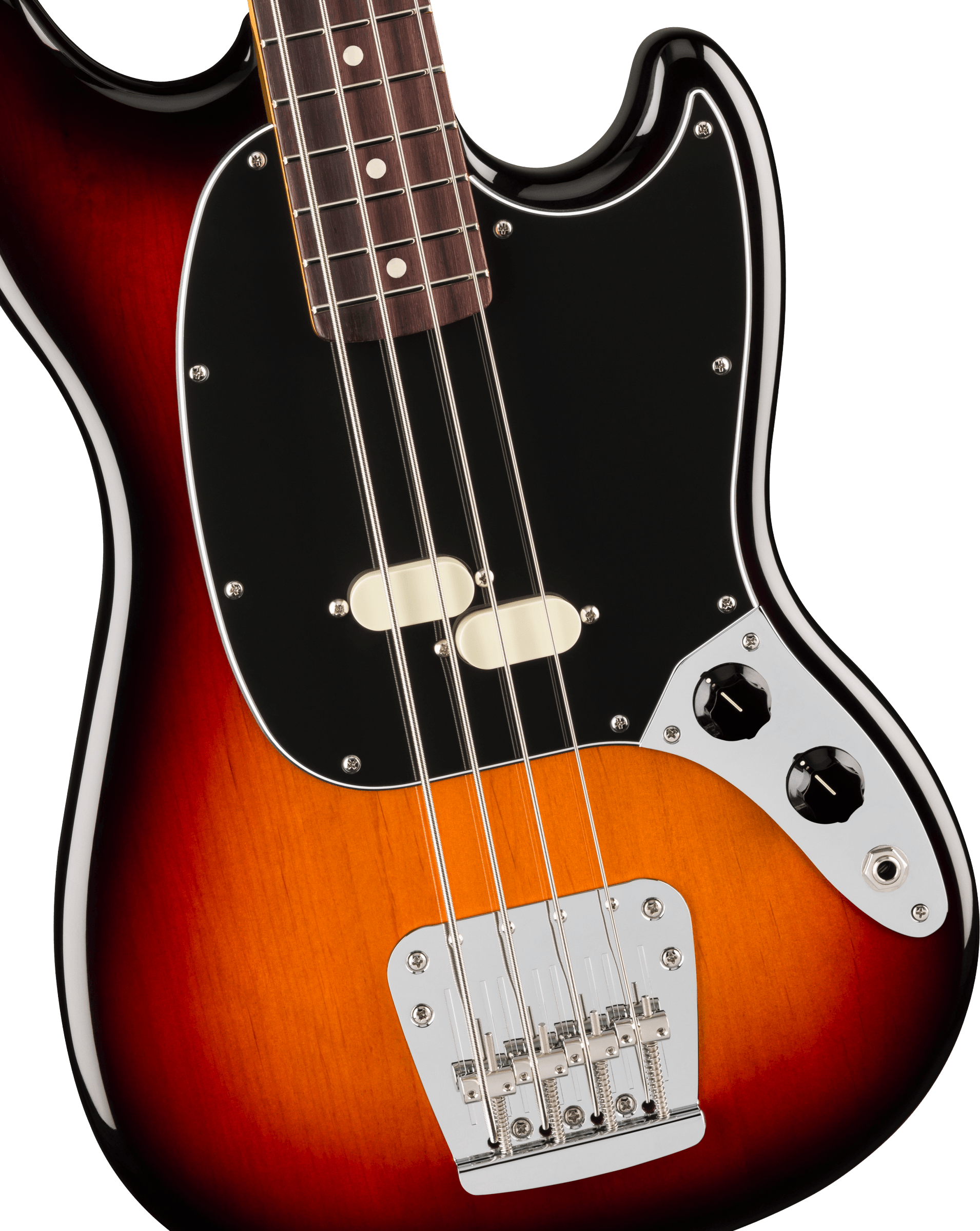Fender American Professional Classic Mustang Bass®, Rosewood Fingerboard, 3-Color Sunburst