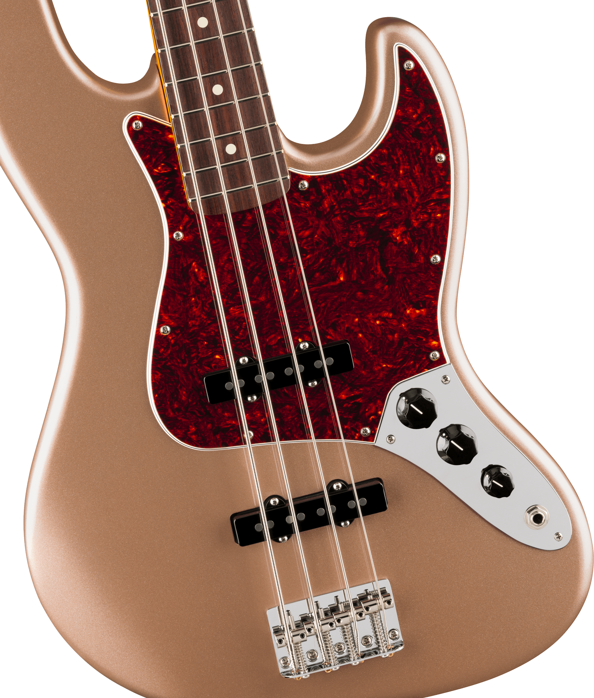 Fender American Professional Classic Jazz Bass®, Rosewood Fingerboard, Faded Firemist Gold