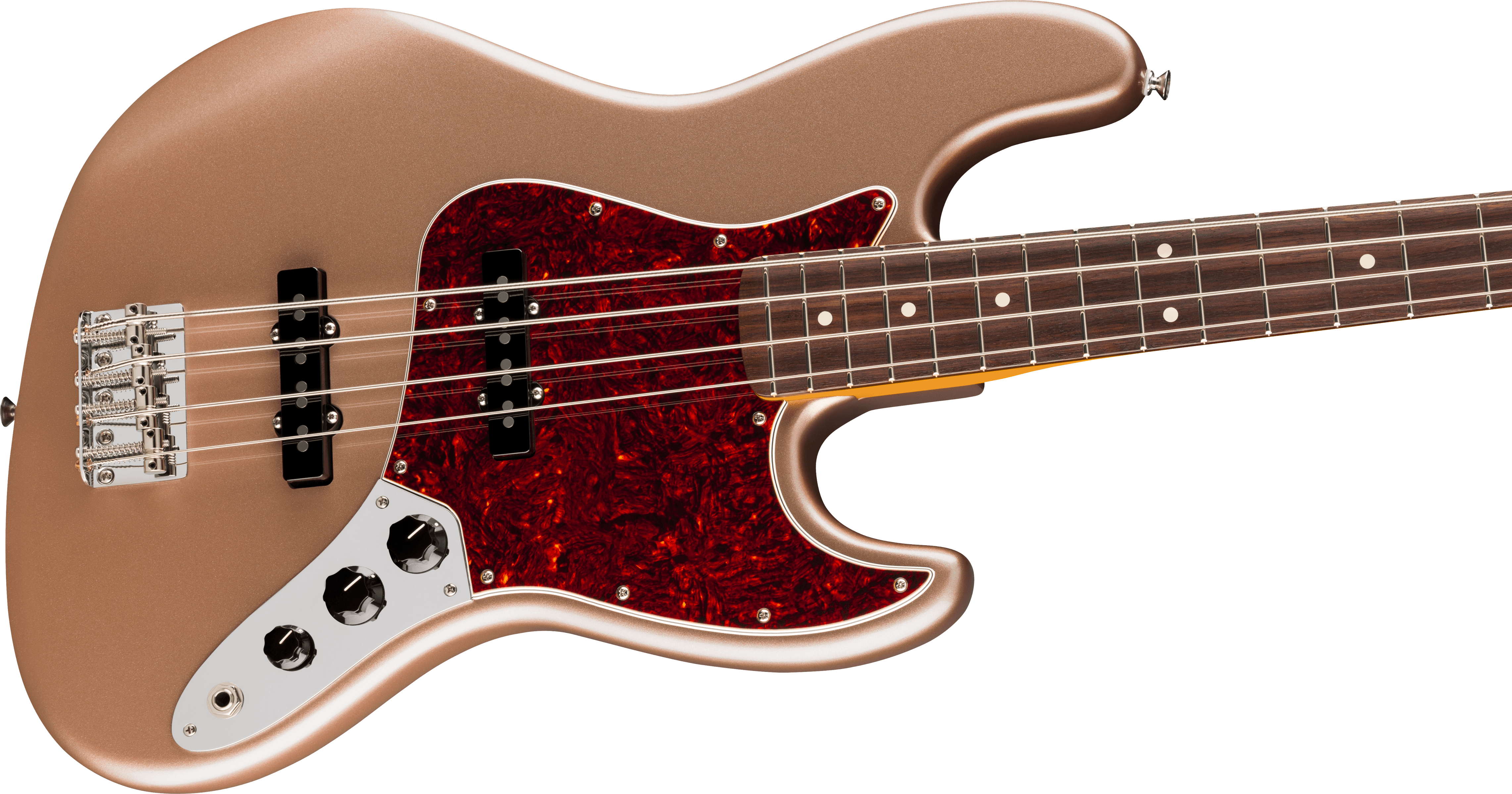 Fender American Professional Classic Jazz Bass®, Rosewood Fingerboard, Faded Firemist Gold