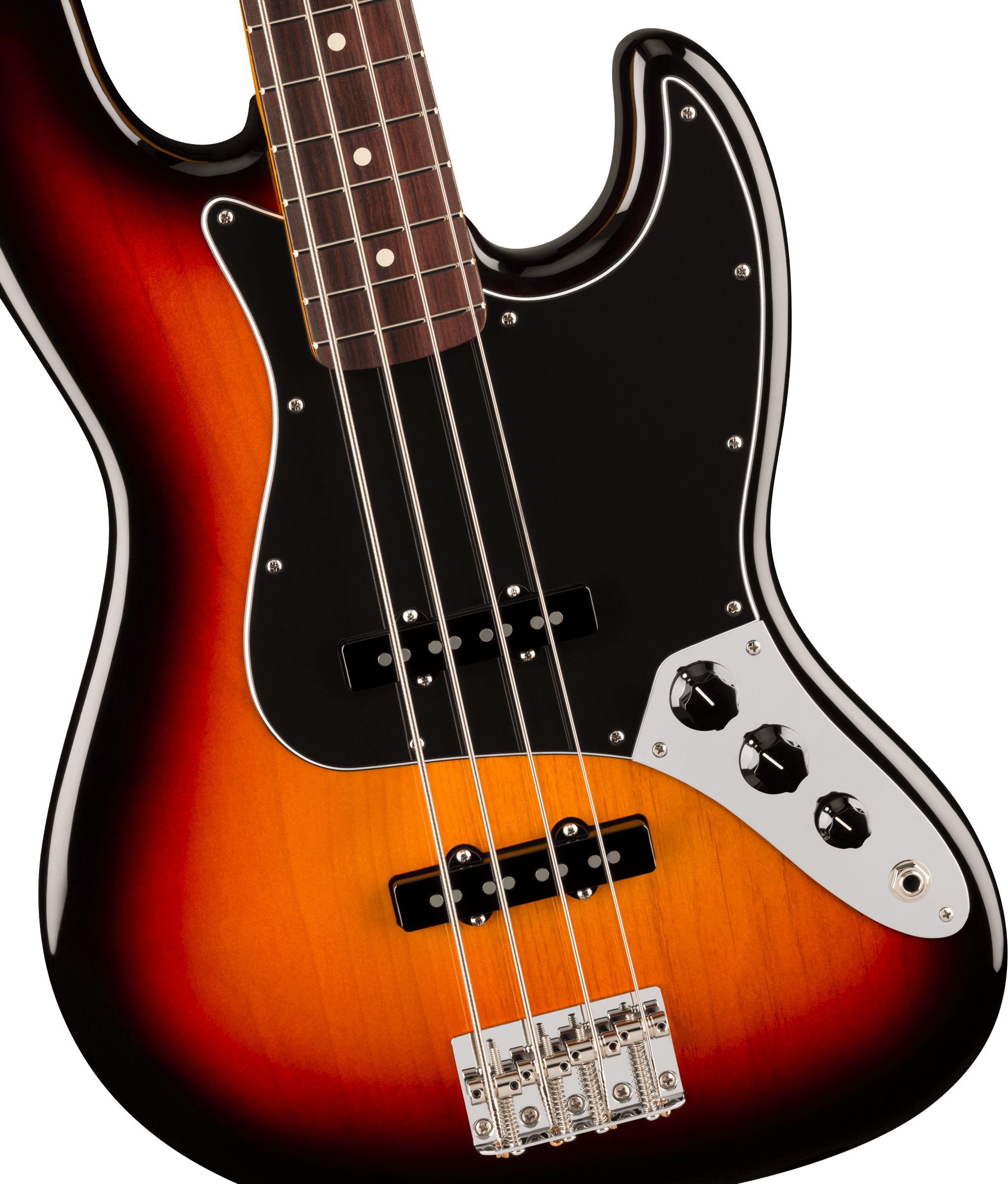 Fender American Professional Classic Jazz Bass®, Rosewood Fingerboard, 3-Color Sunburst
