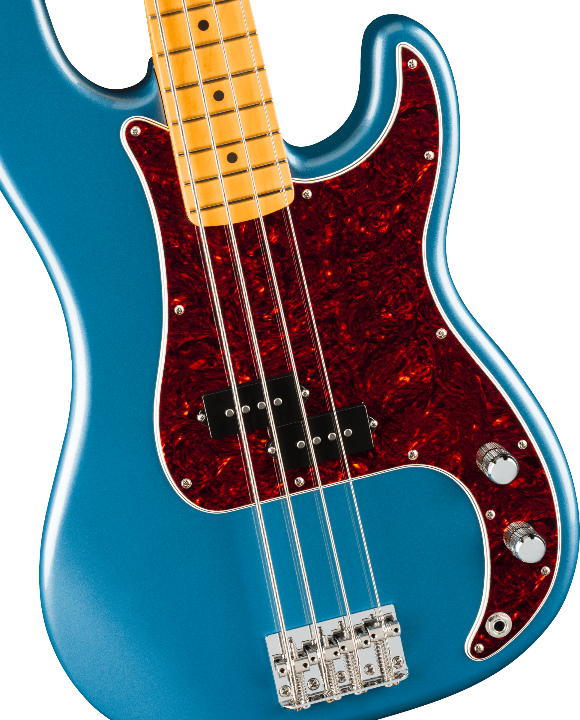 Fender American Professional Classic Precision Bass®, Maple Fingerboard, Faded Lake Placid Blue