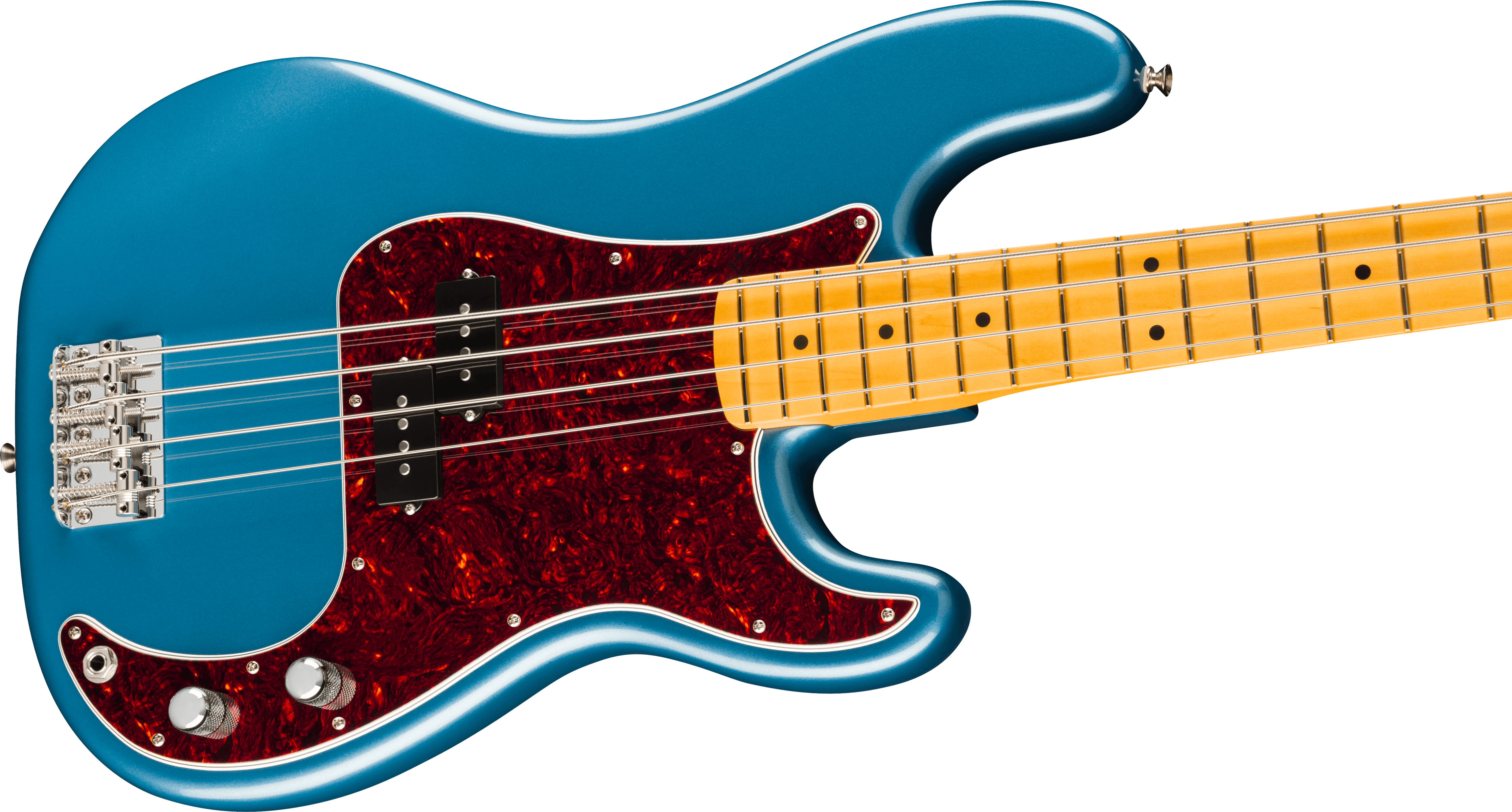Fender American Professional Classic Precision Bass®, Maple Fingerboard, Faded Lake Placid Blue