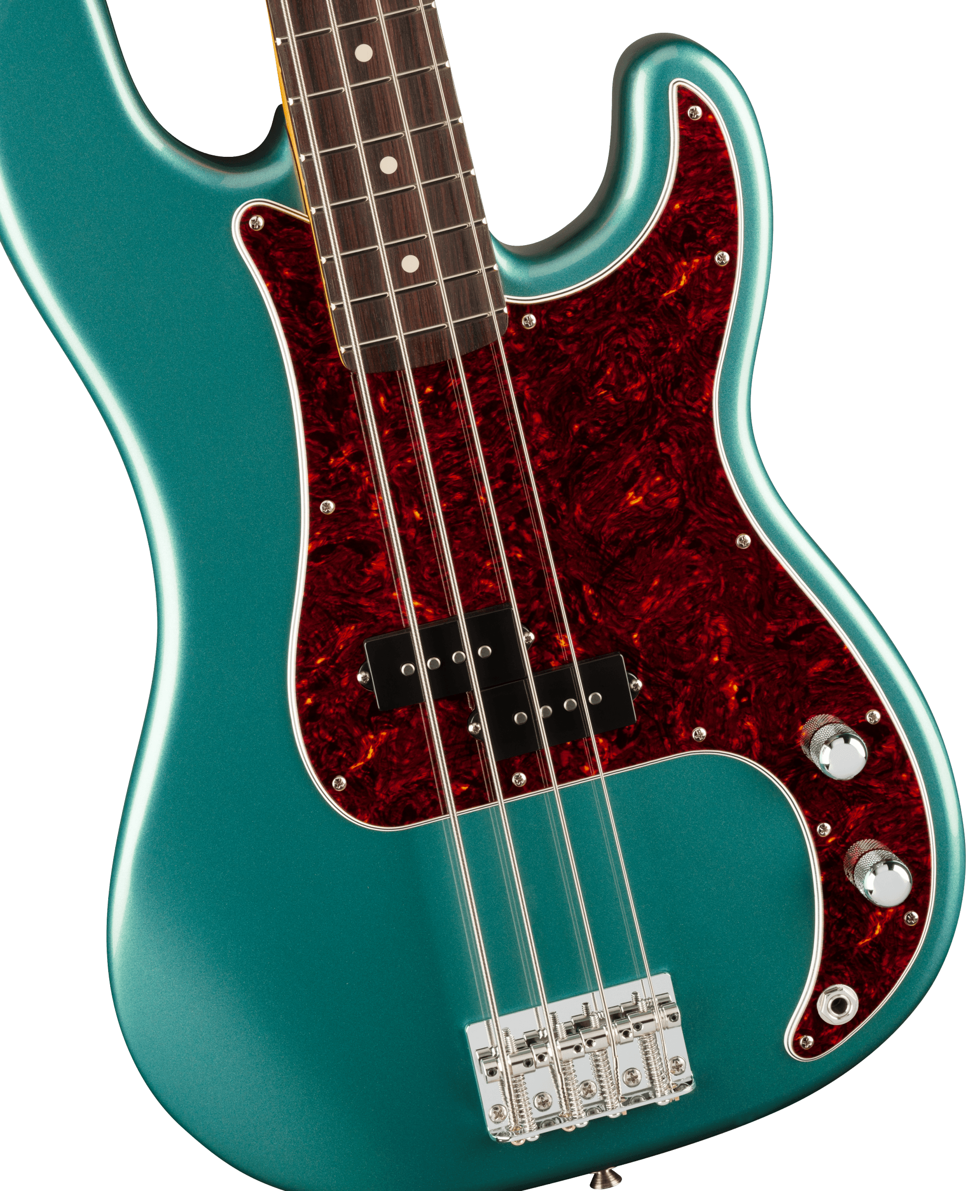 Fender American Professional Classic Precision Bass®, Rosewood Fingerboard, Faded Sherwood Green Metallic