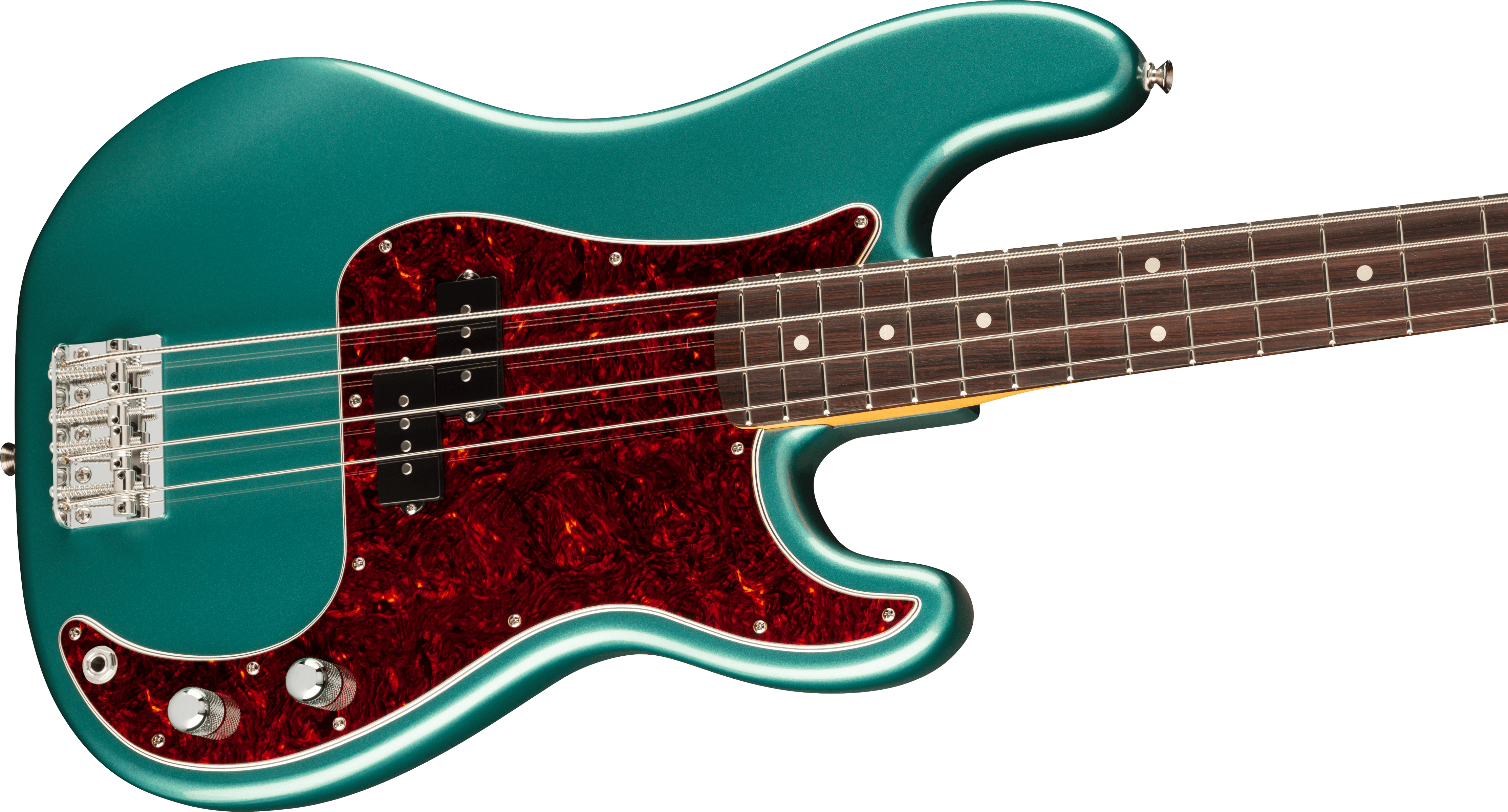 Fender American Professional Classic Precision Bass®, Rosewood Fingerboard, Faded Sherwood Green Metallic