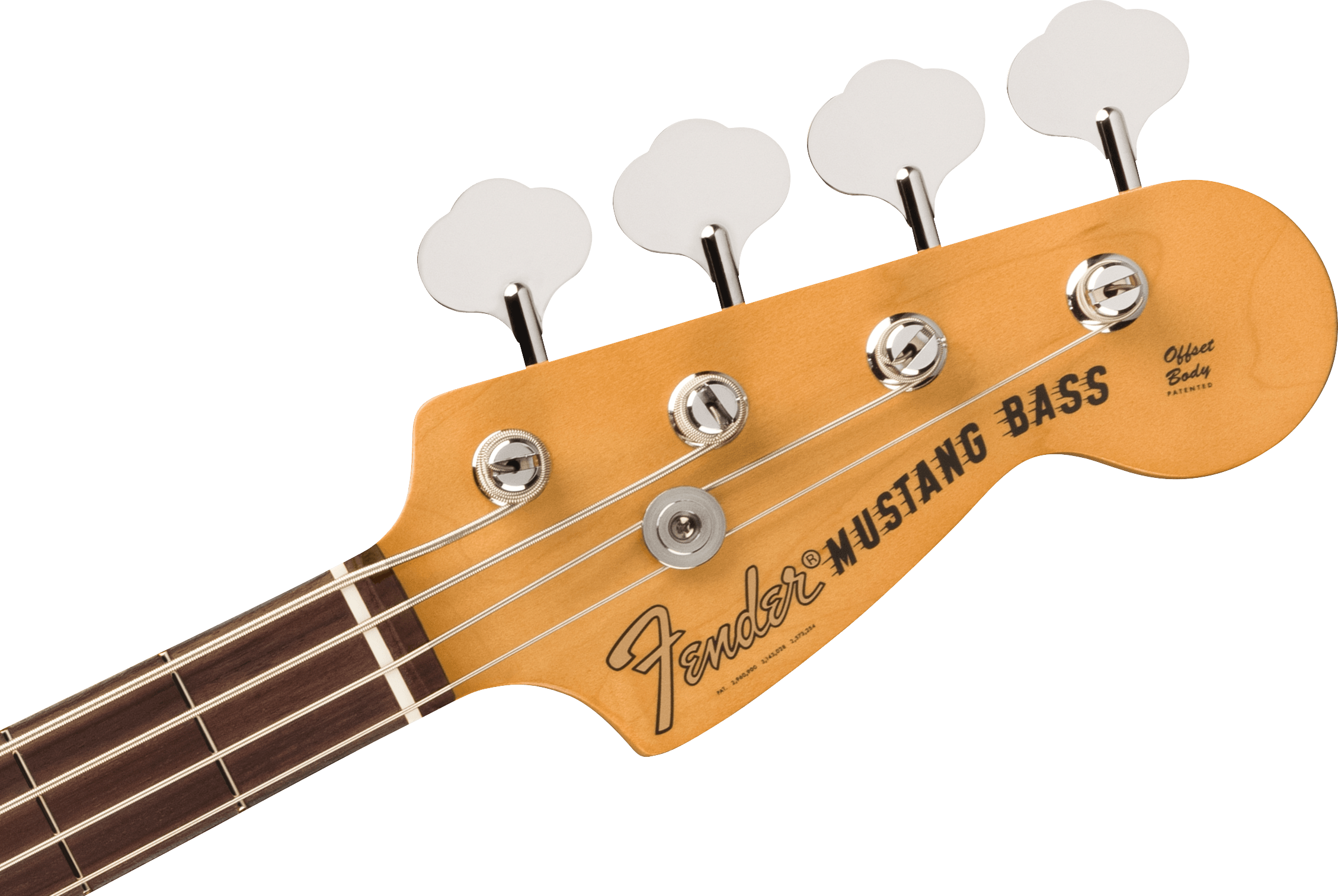 Fender Vintera® II '70s Competition Mustang® Bass, Rosewood Fingerboard, Competition Orange