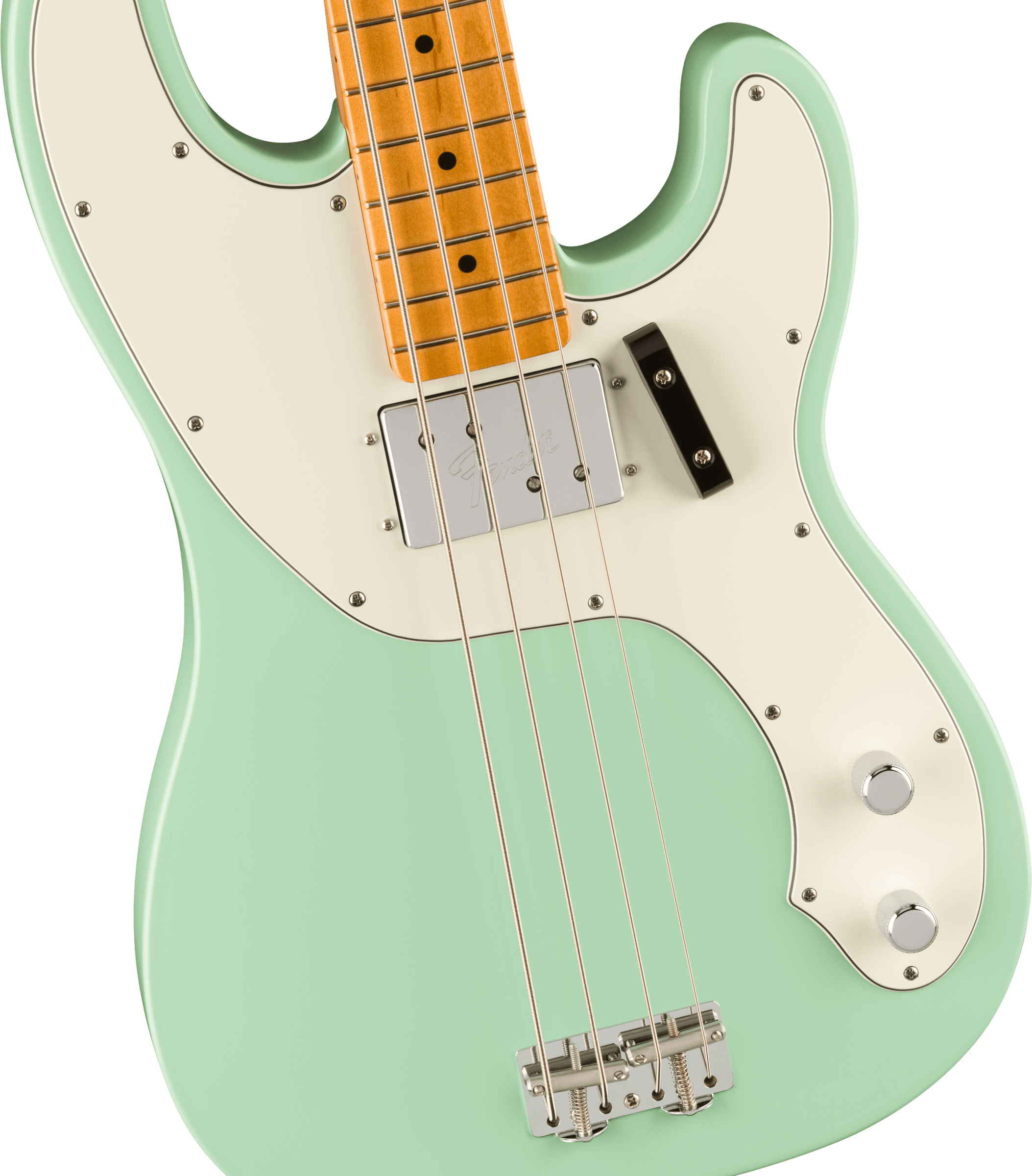Fender Vintera® II '70s Telecaster® Bass, Maple Fingerboard, Surf Green