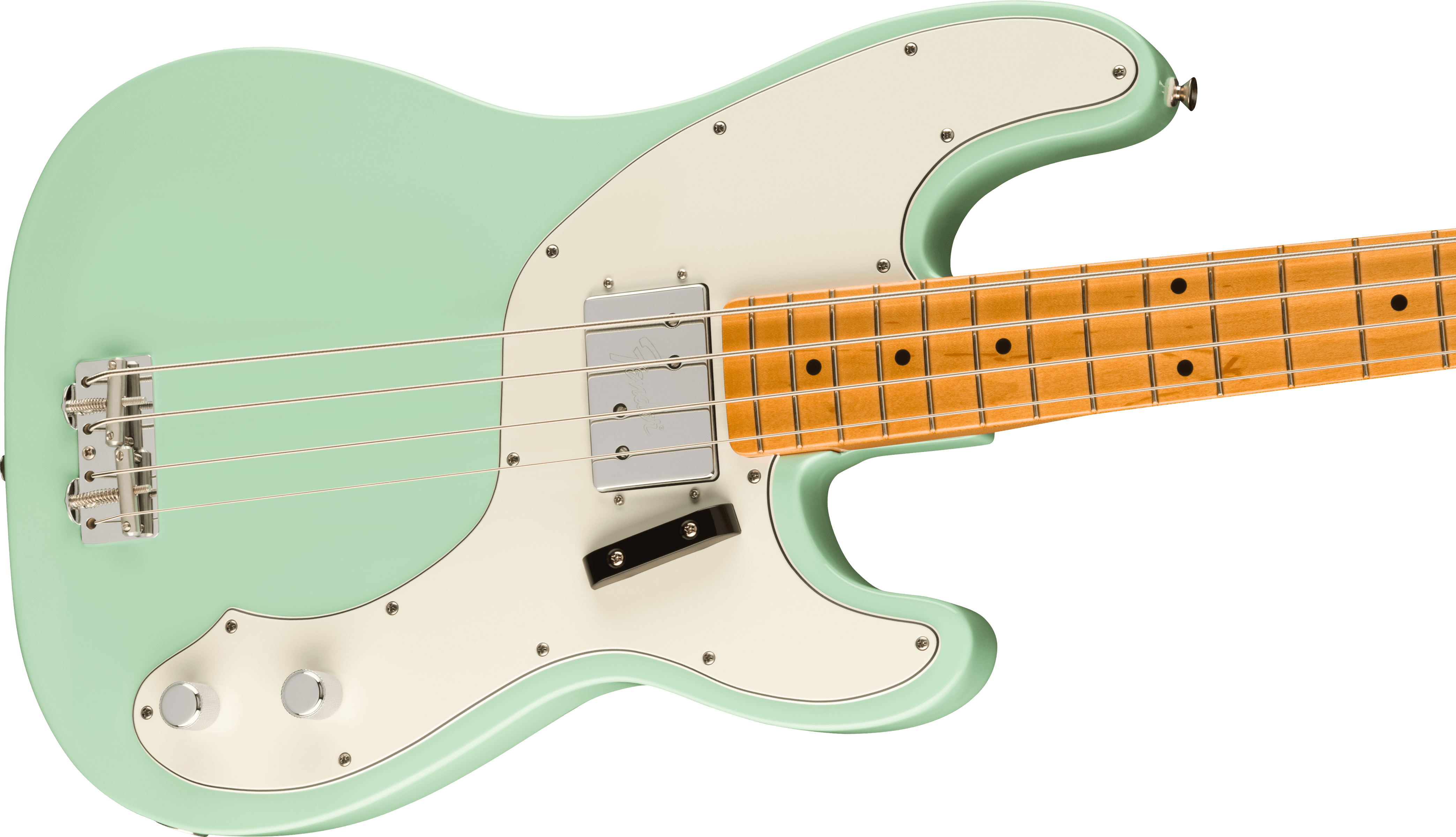 Fender Vintera® II '70s Telecaster® Bass, Maple Fingerboard, Surf Green