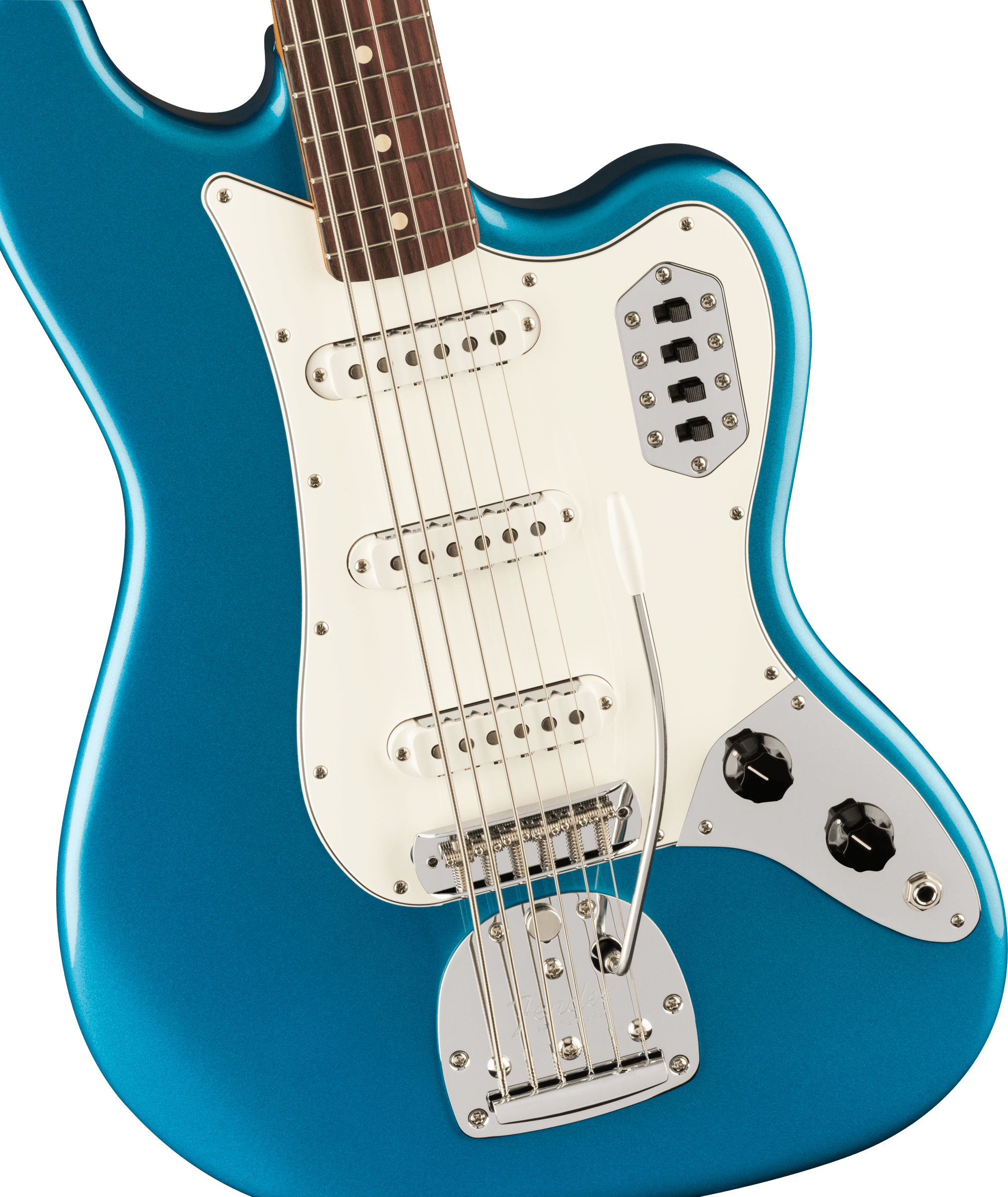 Fender Vintera® II '60s Bass VI, Rosewood Fingerboard, Lake Placid Blue