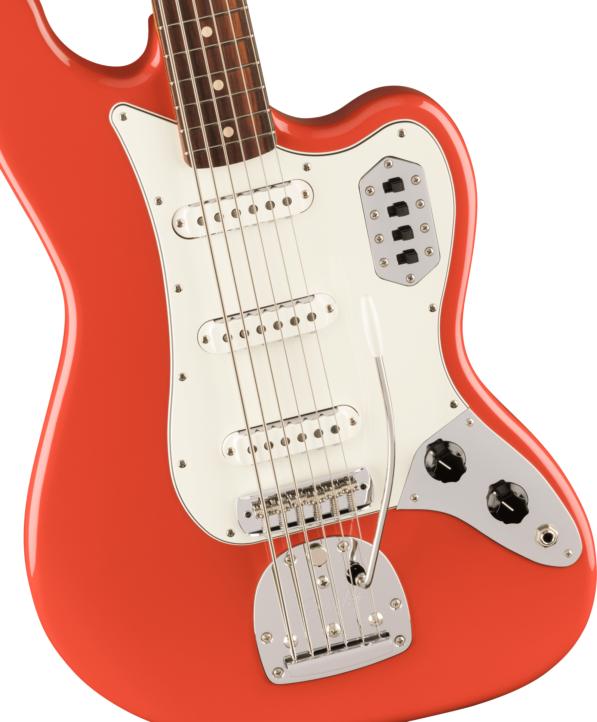 Fender Vintera® II '60s Bass VI, Rosewood Fingerboard, Fiesta Red