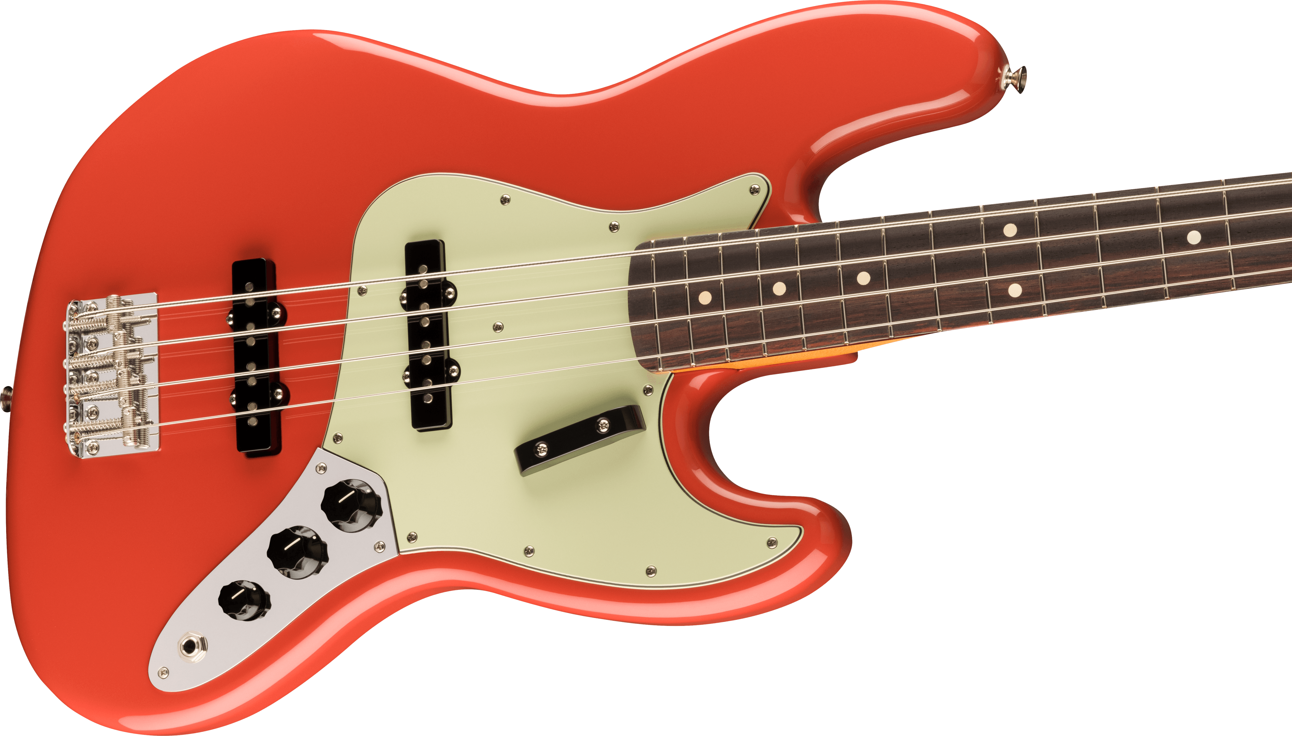 Fender Vintera® II '60s Jazz Bass®, Rosewood Fingerboard, Fiesta Red