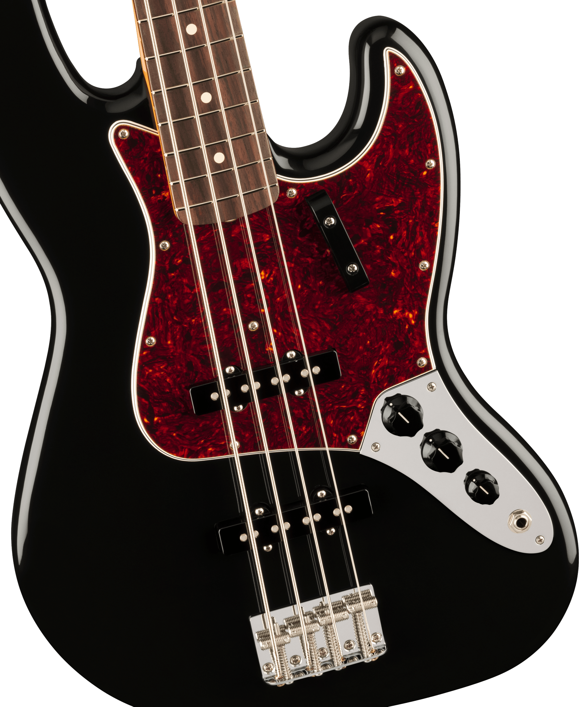 Fender Vintera® II '60s Jazz Bass®, Rosewood Fingerboard, Black