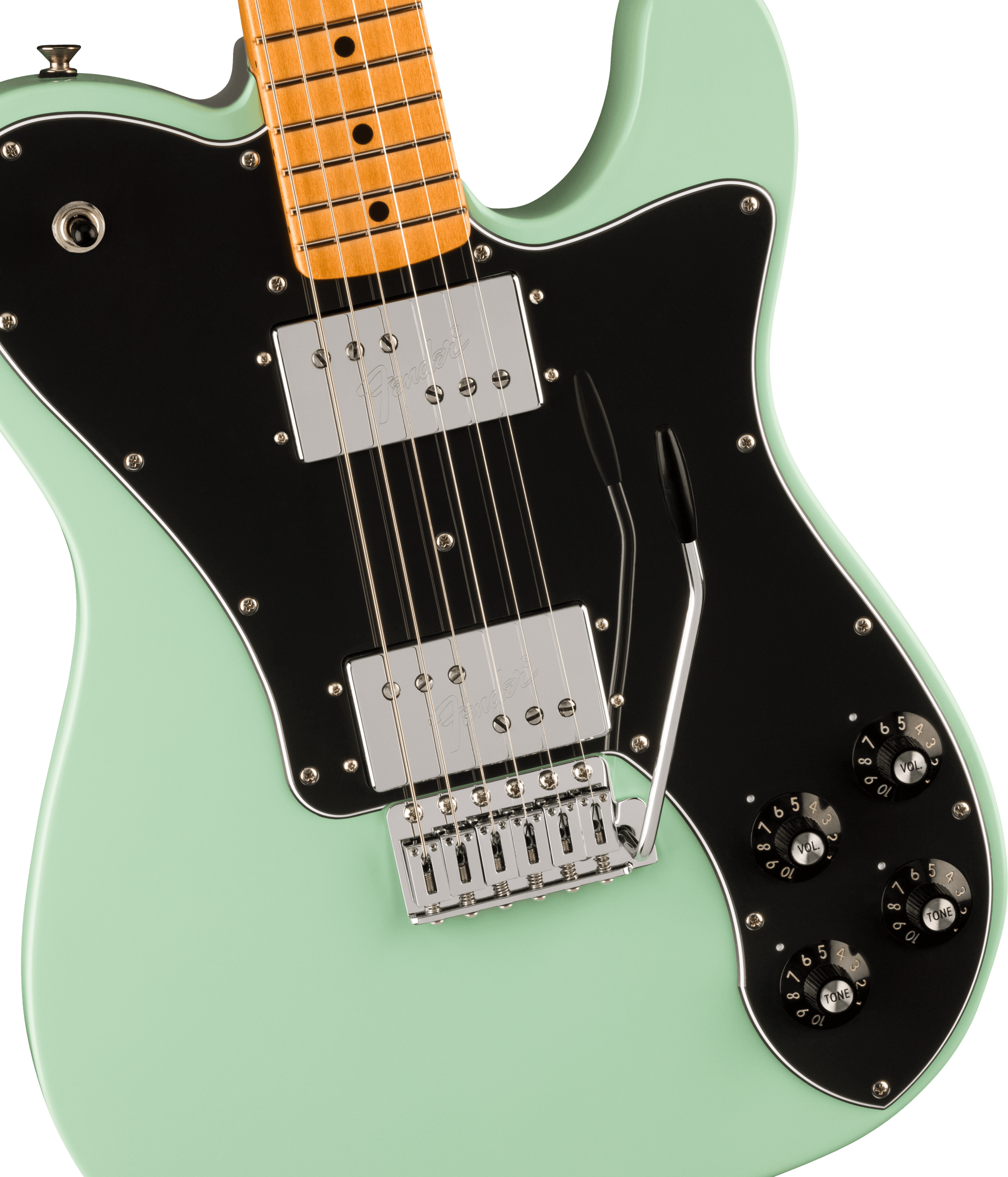 Fender Vintera® II '70s Telecaster® Deluxe with Tremolo, Maple Fingerboard, Surf Green