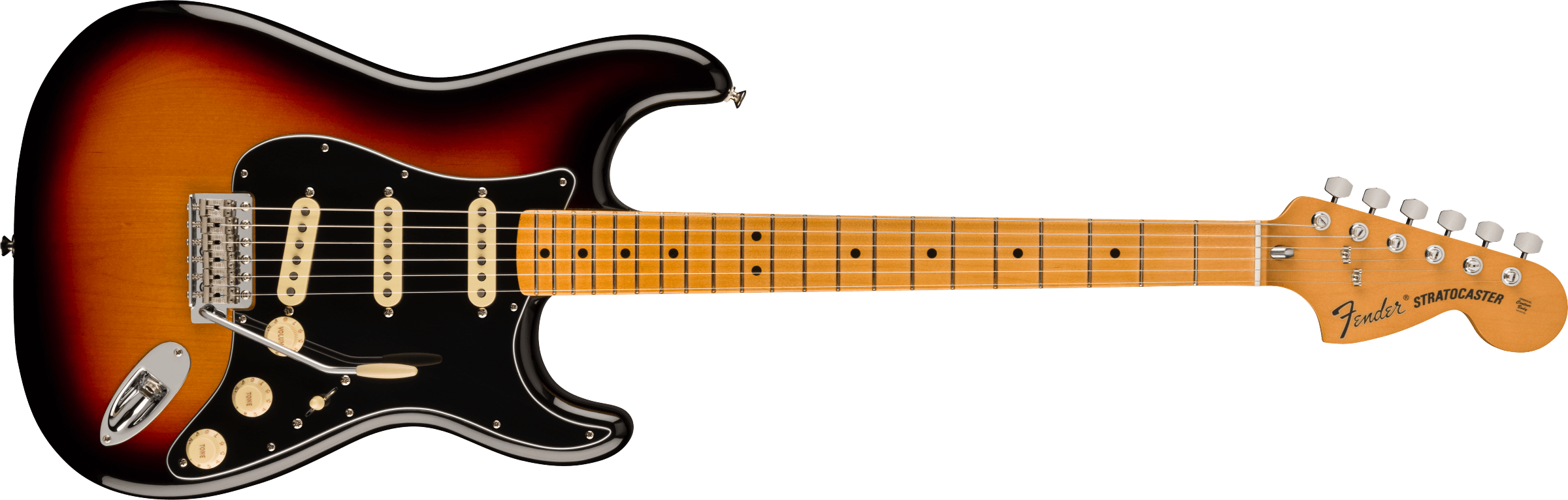 Fender Vintera® II '70s Stratocaster®, Maple Fingerboard, 3-Color Sunburst