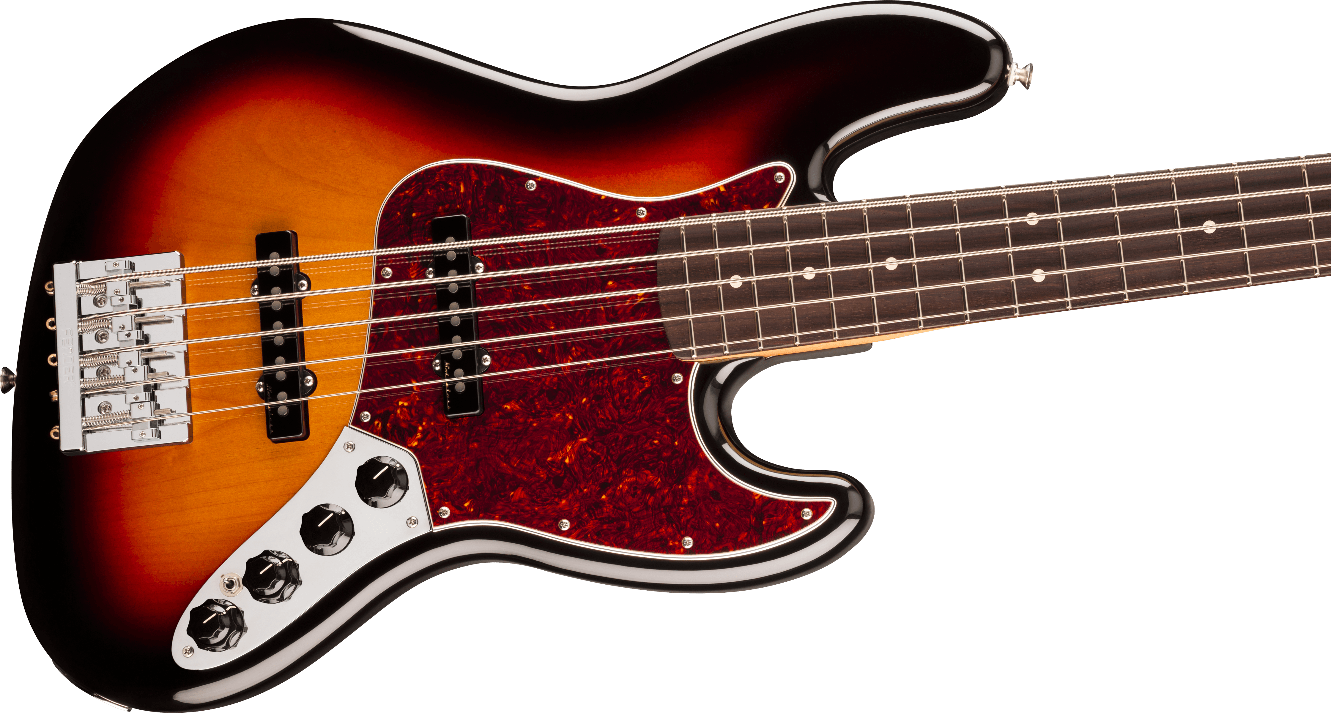Fender Player II Modified Active Jazz Bass® V, Rosewood Fingerboard, 3-Color Sunburst