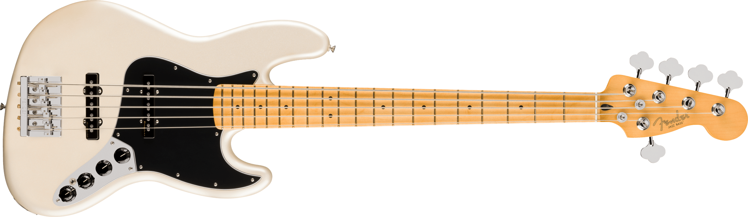 Fender Player II Modified Active Jazz Bass® V, Maple Fingerboard, Olympic Pearl