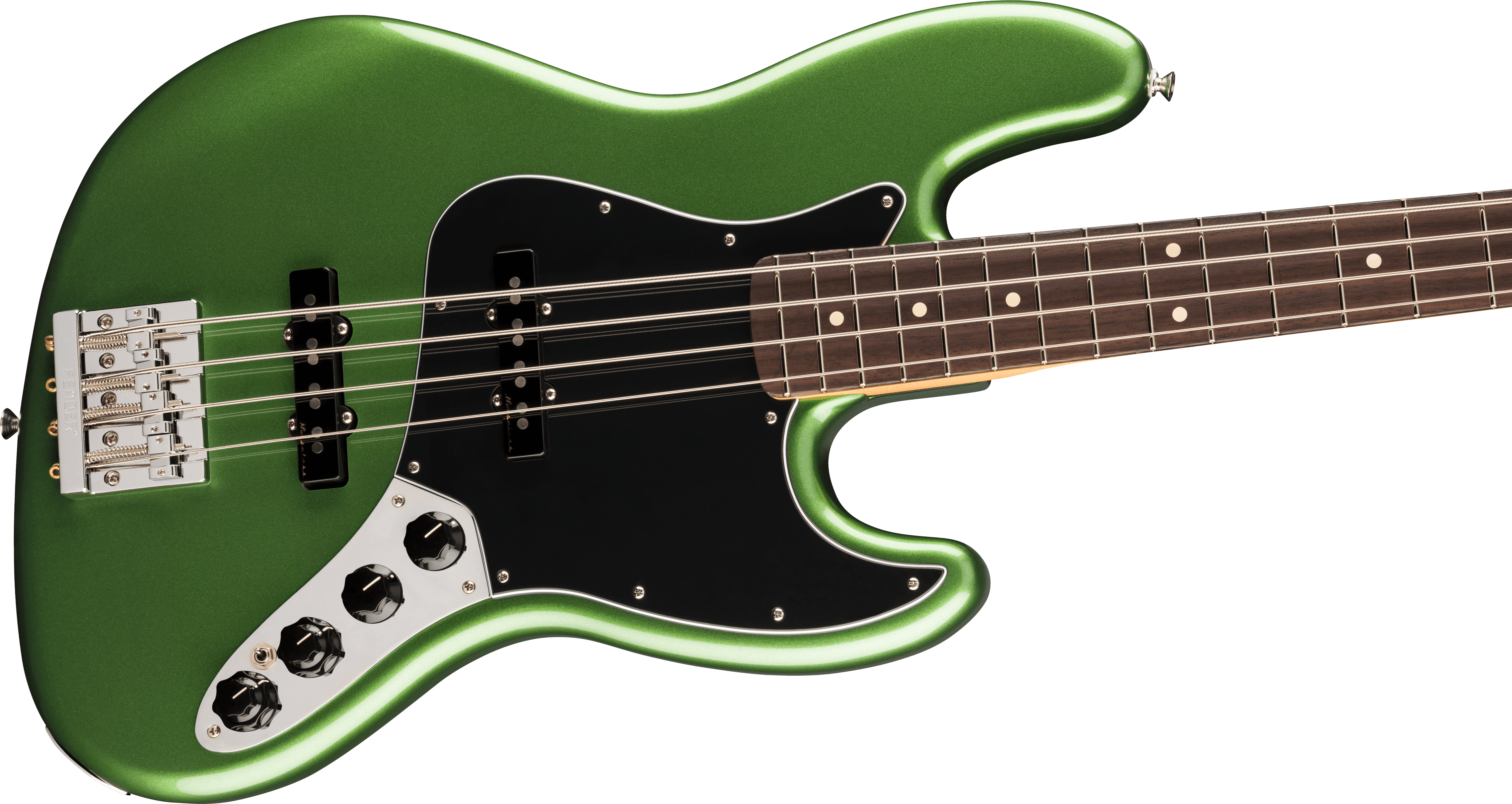 Fender Player II Modified Active Jazz Bass®, Rosewood Fingerboard, Harvest Green Metallic
