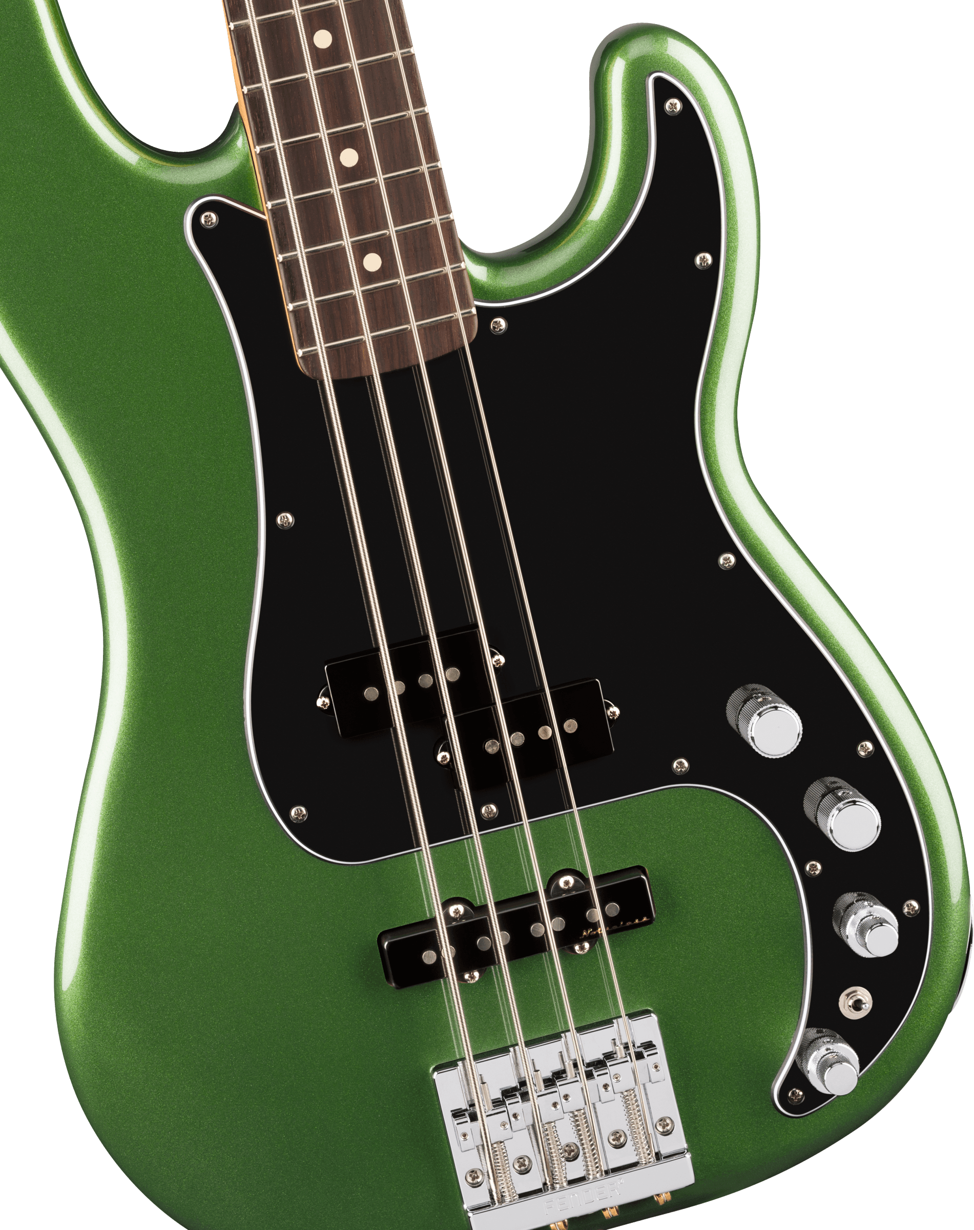 Fender Player II Modified Active Precision Bass®, Rosewood Fingerboard, Harvest Green Metallic
