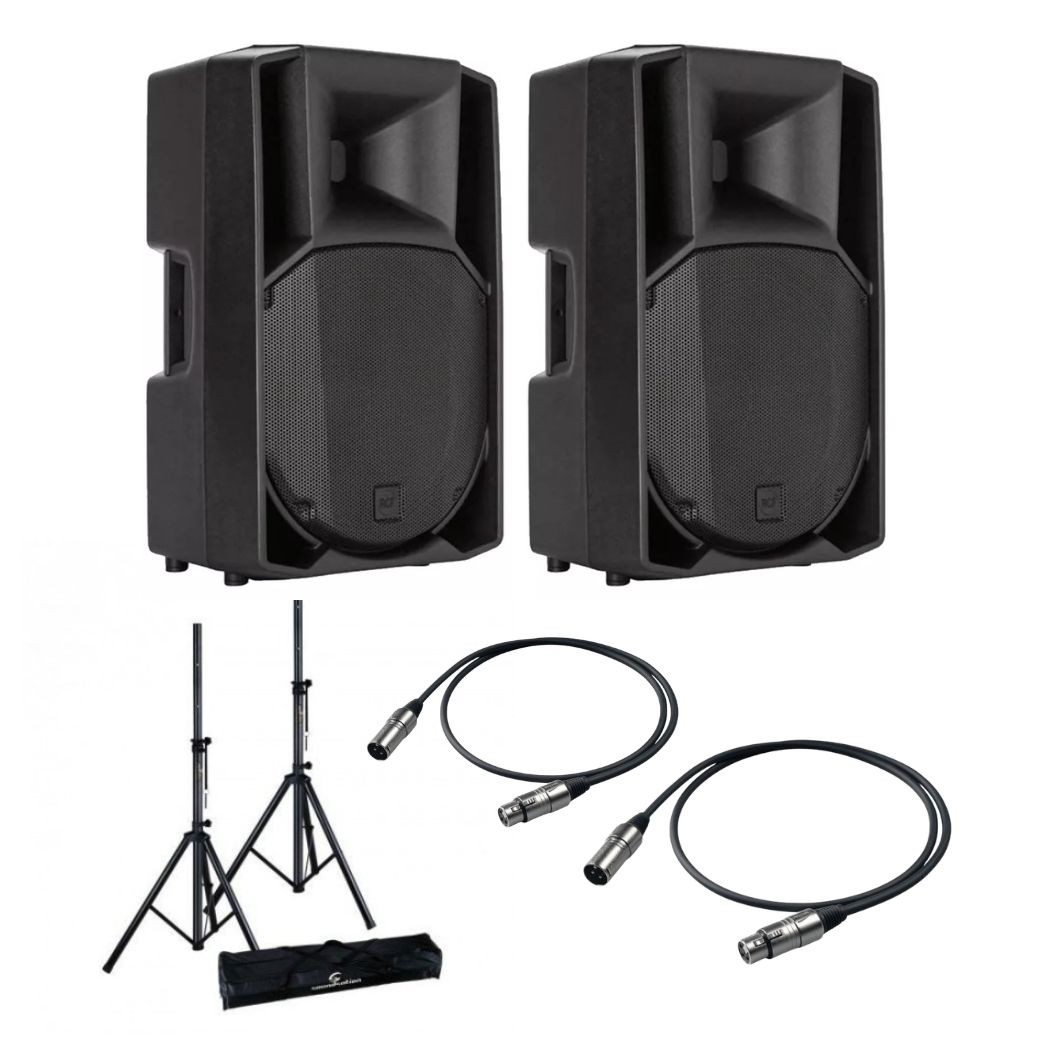 RCF ART 712-A MK5 - N2 -Sistema Diffusori Attivi con Stativi e Cavi
