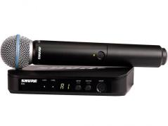 SHURE BLX24 / Beta 58 M17 - SISTEMA PALMARE WIRELESS SUPERCARDIOIDE PER VOCE - M17 (662-686MHz)