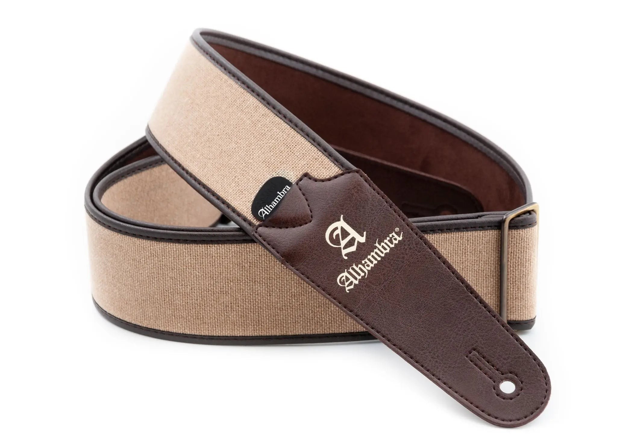 ALHAMBRA TRACOLLA COLOR CREMA - Tracolla Vegan per Chitarra