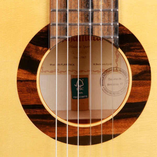 ALHAMBRA GREEN SUSTAIN FLAMENCO - Chitarra Flamenca Ecosostenibile FSC