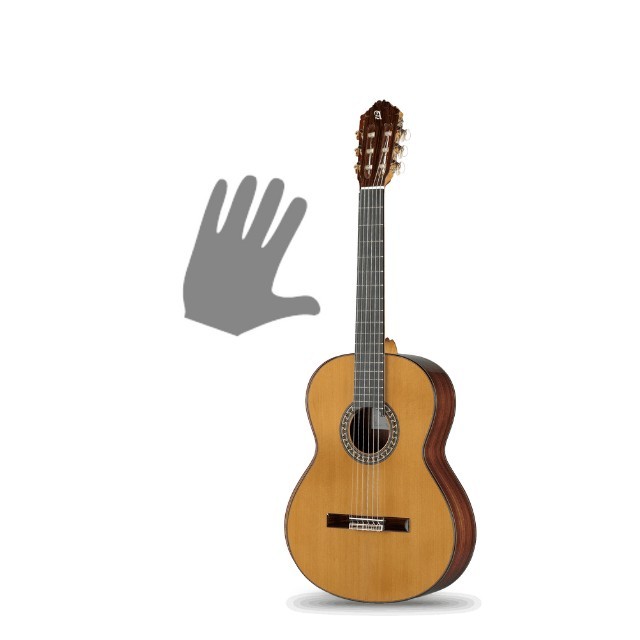 ALHAMBRA 5 P LH MANCINA - Chitarra Classica Mancina Studio Avanzato