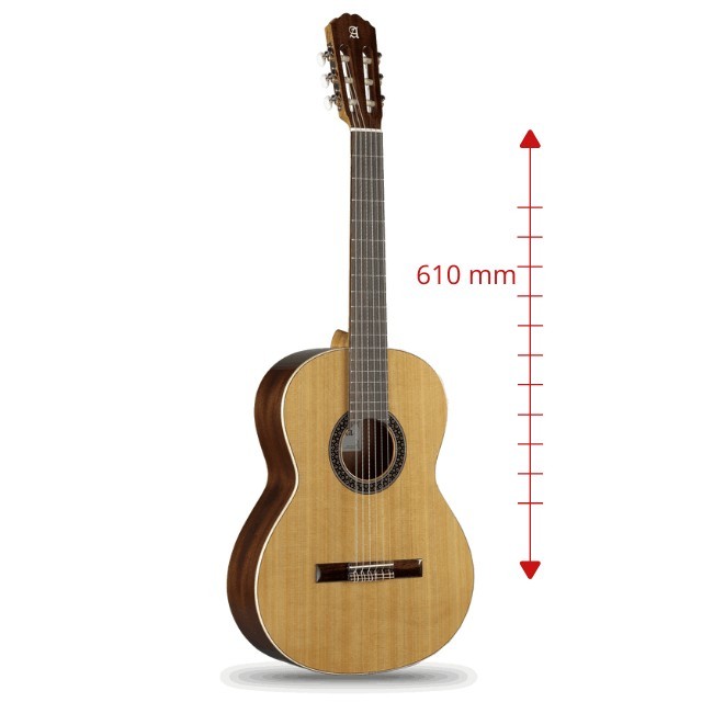 ALHAMBRA 1 C HT 3/4 C/BORSA - Chitarra Classica 3/4 per Ragazzi con Borsa