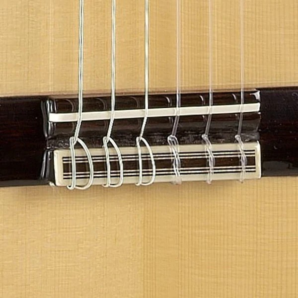 ALHAMBRA 7 FC - Chitarra Flamenca Bianca Interamente Massella