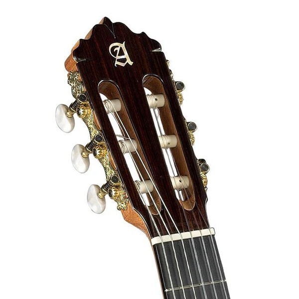 ALHAMBRA 7 FC - Chitarra Flamenca Bianca Interamente Massella