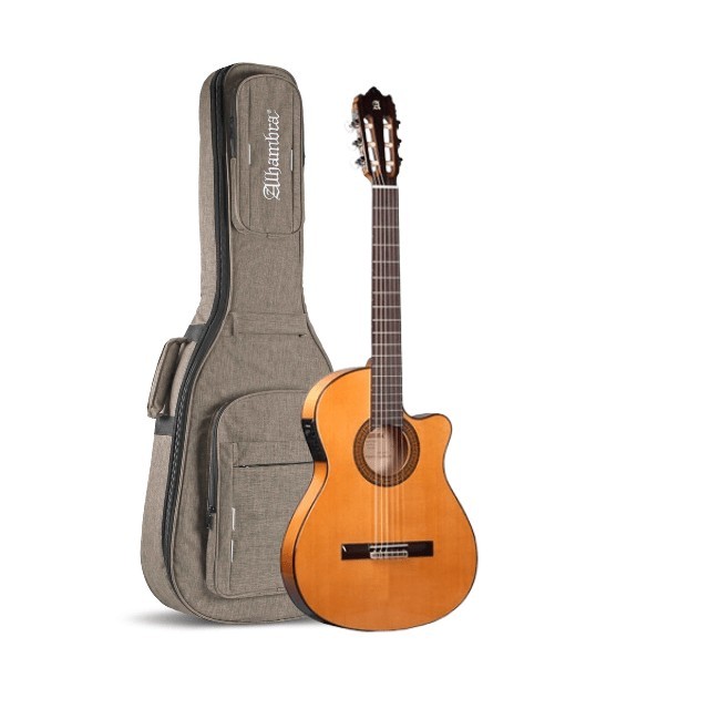 ALHAMBRA 3 F CT E1 - Chitarra Flamenca Cassa Stretta Elettrificata