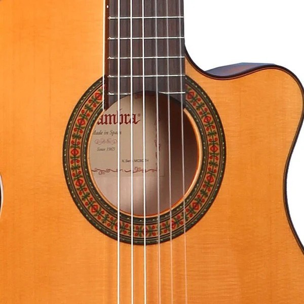 ALHAMBRA 3 F CT E1 - Chitarra Flamenca Cassa Stretta Elettrificata