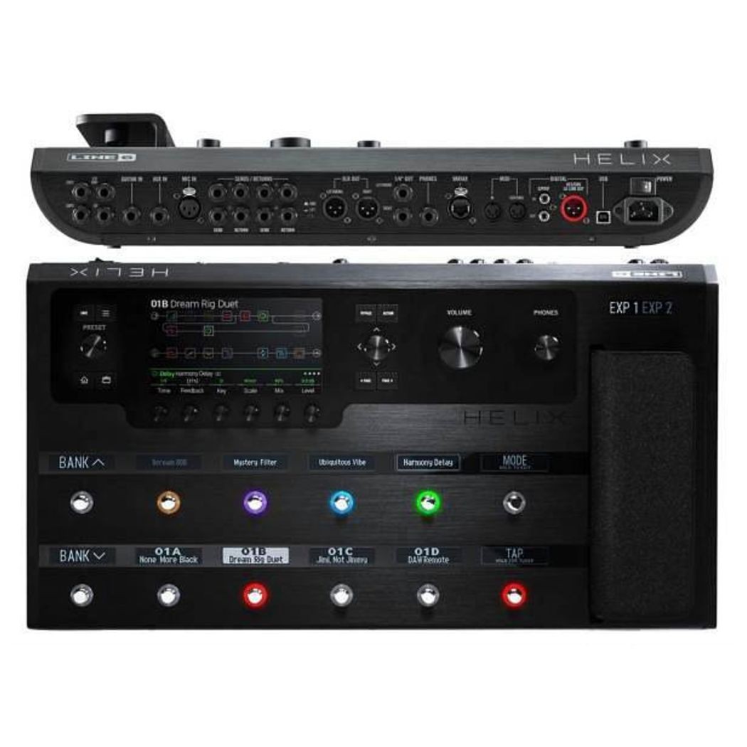 LINE 6 Helix Floor - Processore Multi-Effetto per Chitarra e Basso - usato