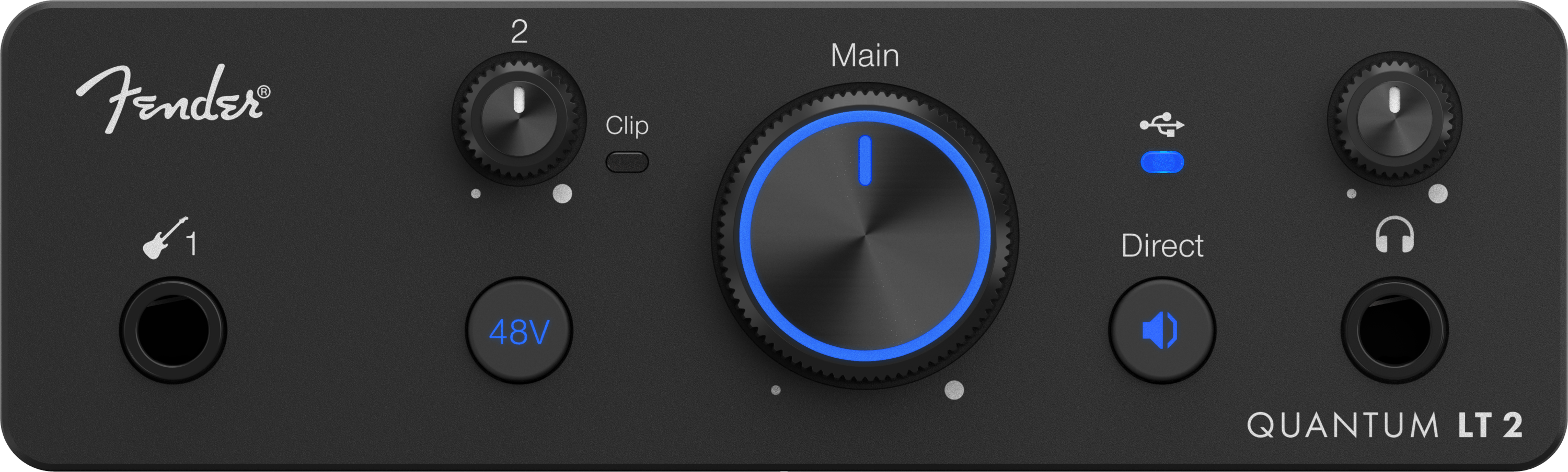 FENDER Quantum LT 2 - Interfaccia Audio USB-C