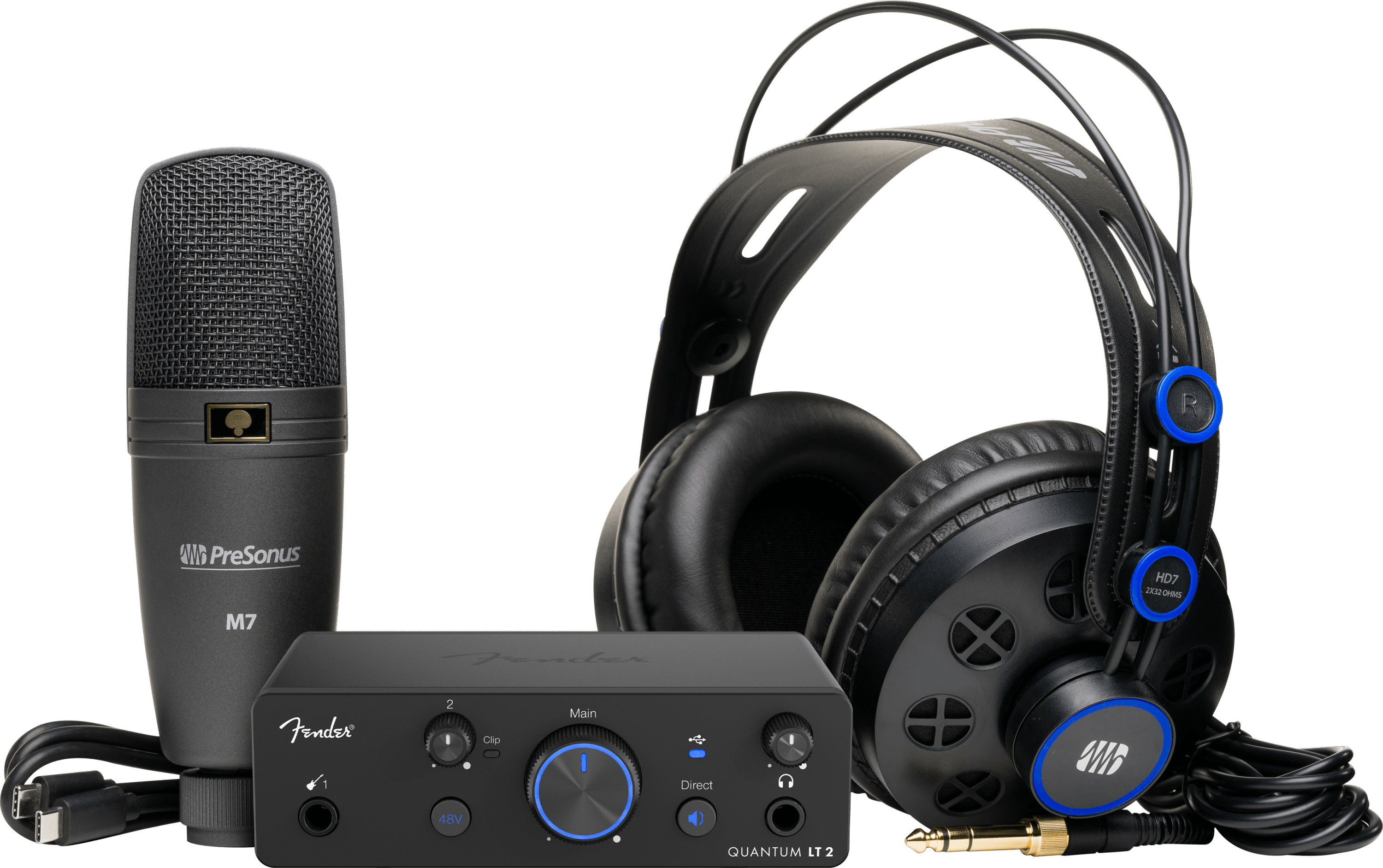 FENDER Quantum Creator Bundle - Kit di Registrazione Completo