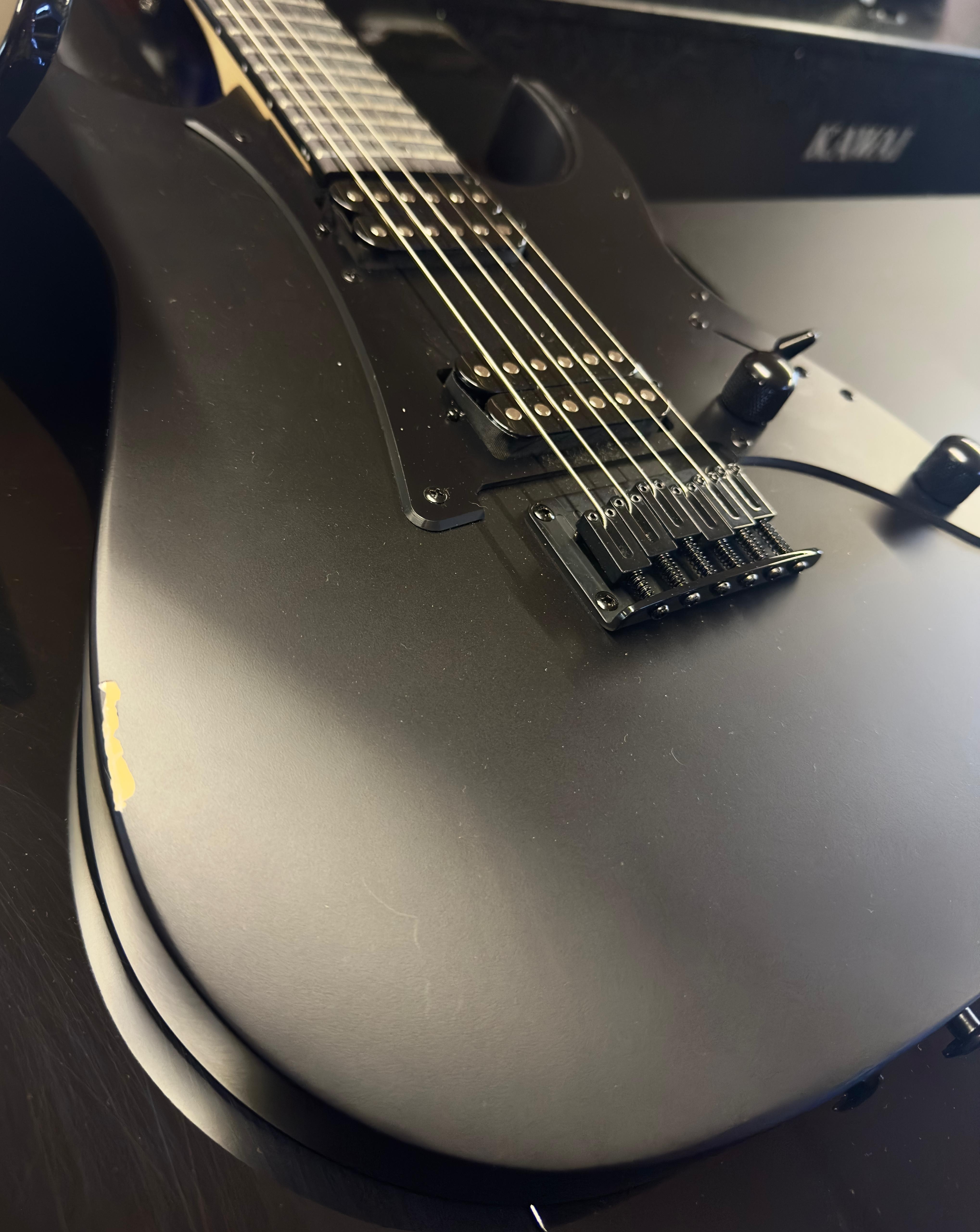 IBANEZ GRGR131EX BKF Black Flat - chitarra elettrica nera satinata - B-STOCK