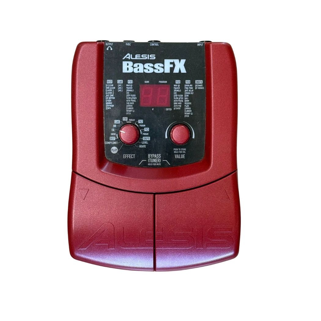 ALESIS Bass FX - Processore - PEDALE Multieffetto per Basso - USATO