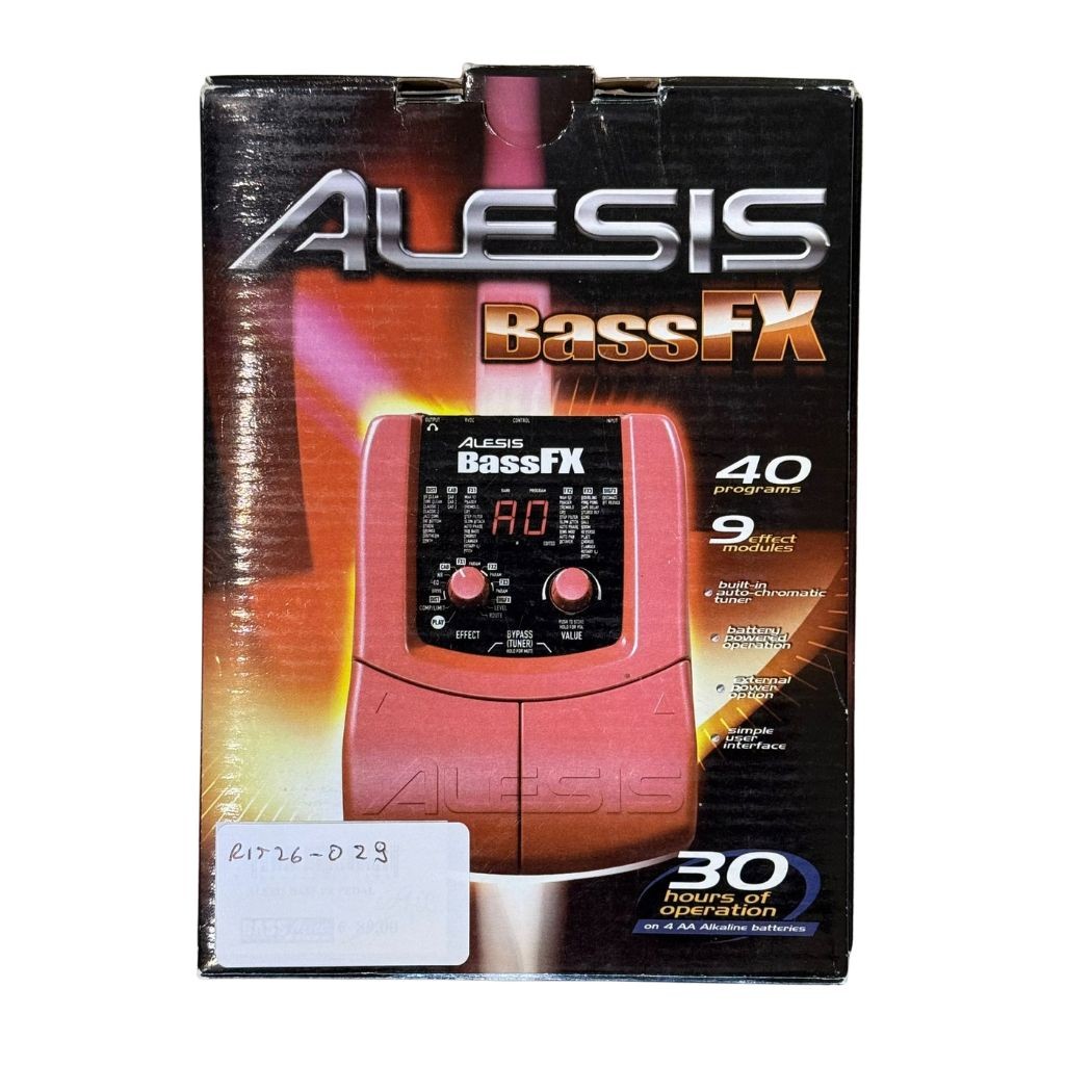 ALESIS Bass FX - Processore - PEDALE Multieffetto per Basso - USATO