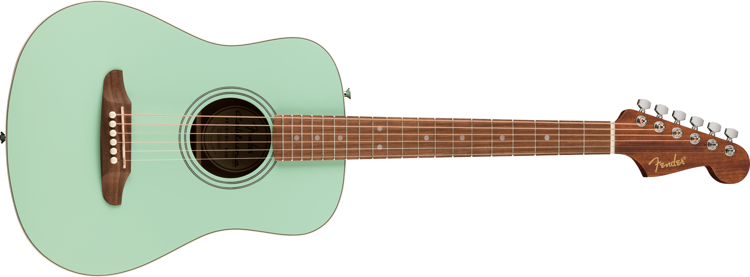 Fender California Standard Redondo Mini SFG - Dreadnought da Viaggio Surf Green