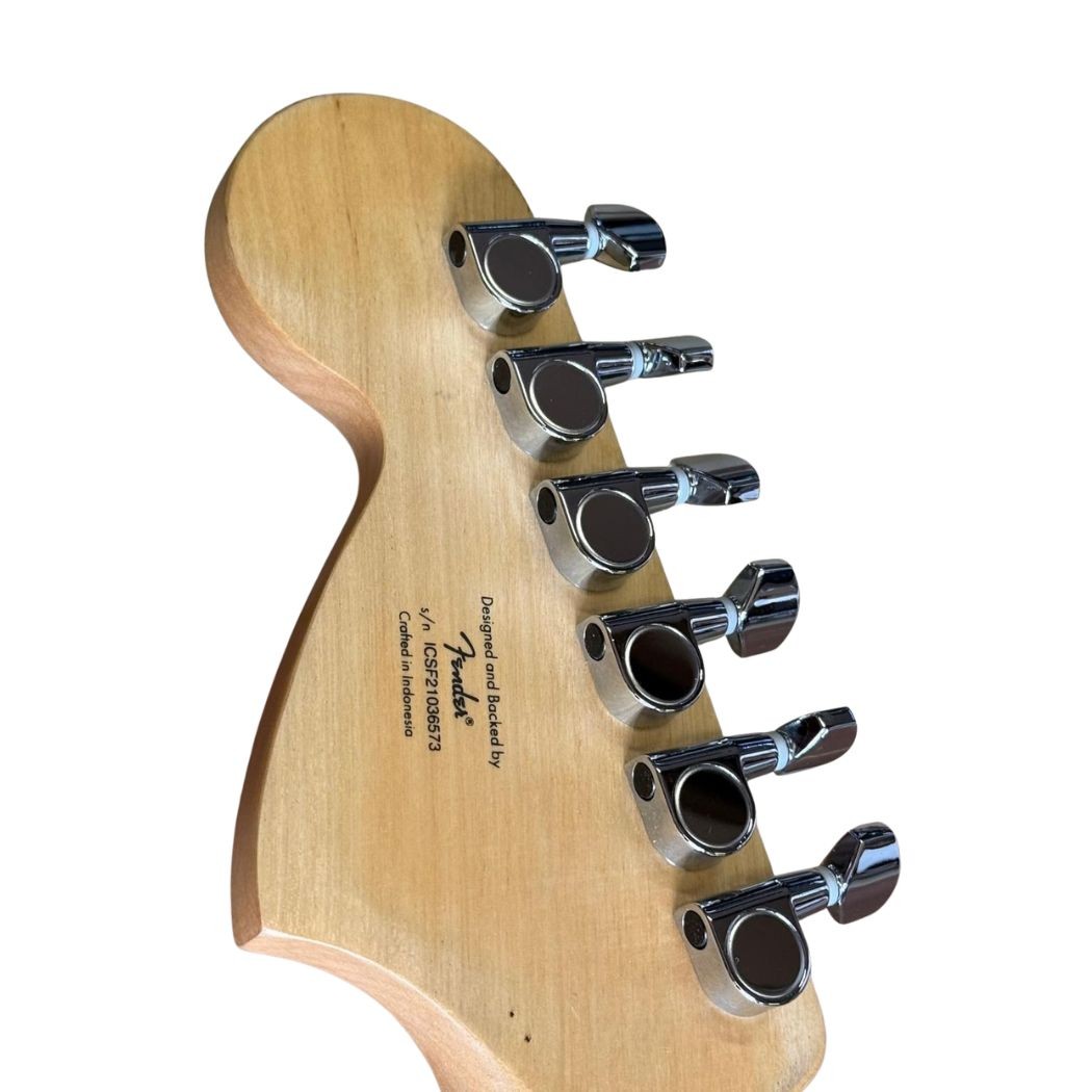 Fender Squier Affinity Stratocaster HSS LRL Charcoal Frost Metallic - Set Usato con Accessori